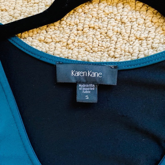 Karen Kane Bell Sleeved Knee Length Dress - Picture 3 of 5